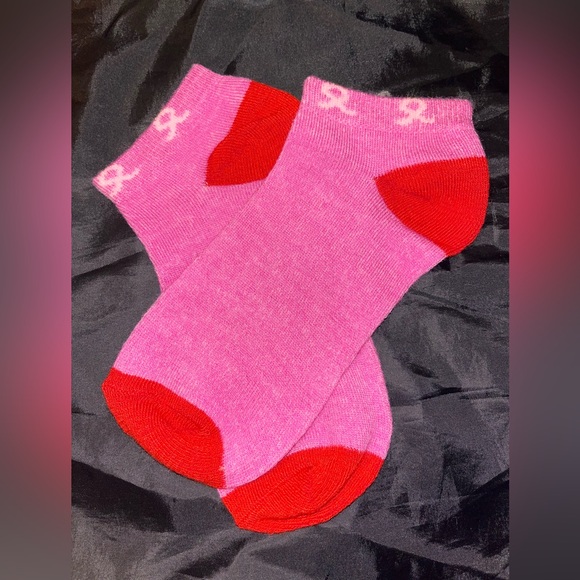 Ankle Socks Set size 9-11 - Breast cancer awareness Set #3 - Picture 3 of 6